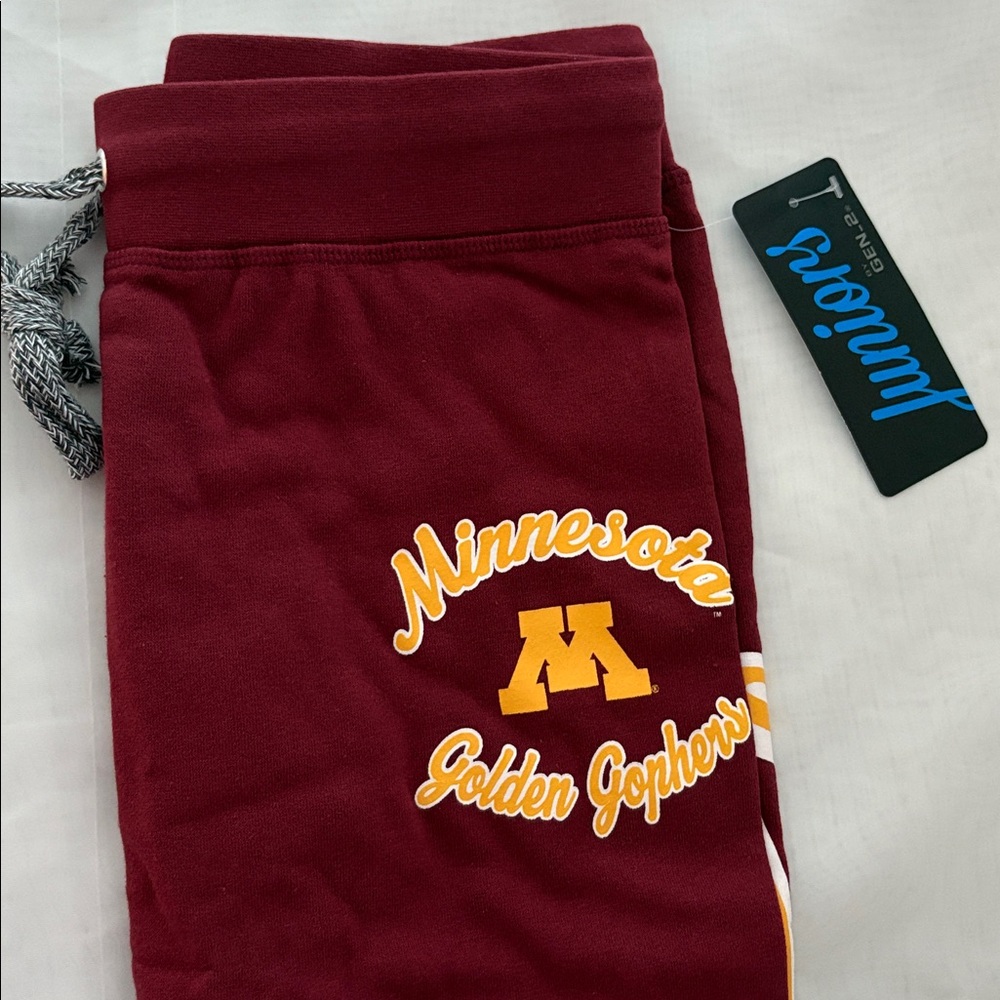 NWT [Gen2] Minnesota Golden Gophers NCAA Drawstring Jogger Sweats Juniors M 7/9 - Picture 8 of 14